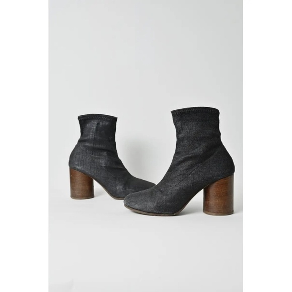 Maison Martin Margiela Woven Sock Boot Cloth Boots 36.5 - Picture 1 of 13